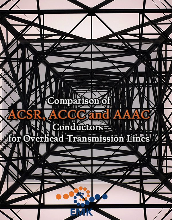 مقایسه خصوصیات مکانیکی و الکتریکی هادی‌های ACCC Glasgow، AAAC/TW 300 و ACSR 240/40